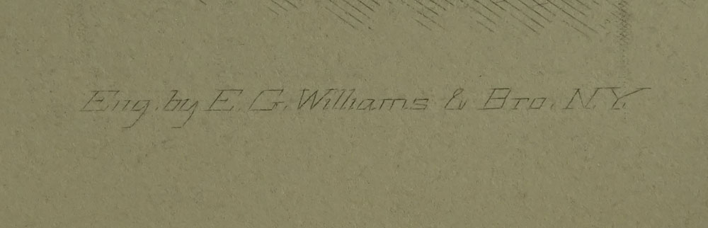 Elihu Root (February 15, 1845 – February 7, 1937) Antique Engraved Portrait with Handwritten Signature, on framed paper and under portrait, was an American lawyer and statesman who served as the Secretary of War (1899–1904) under two presidents