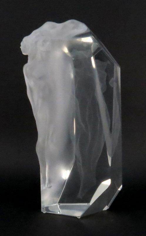 Frederick Hart, American  (1943-1999) "Transcendent" Acrylic Sculpture Dated 1991.