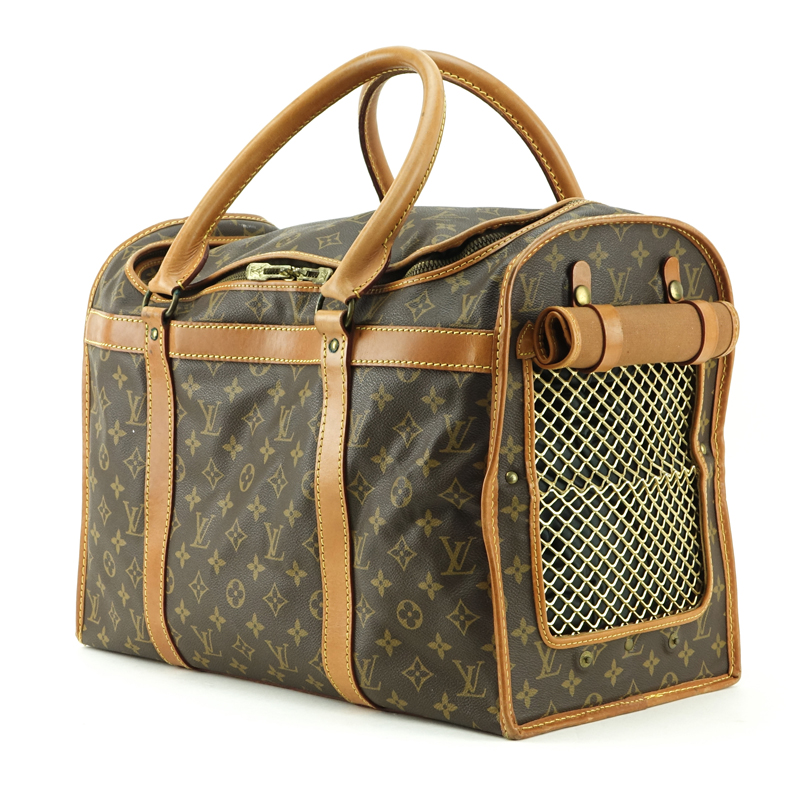 Louis Vuitton Monogram Pet Carrier.