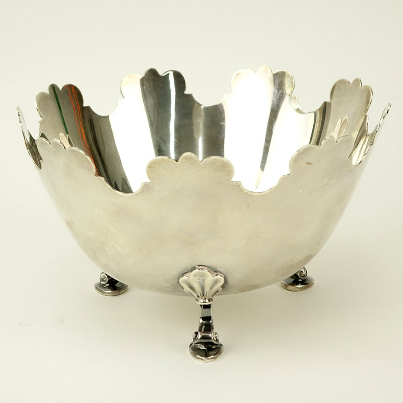 Tiffany & Co Sterling Silver Footed Bowl.