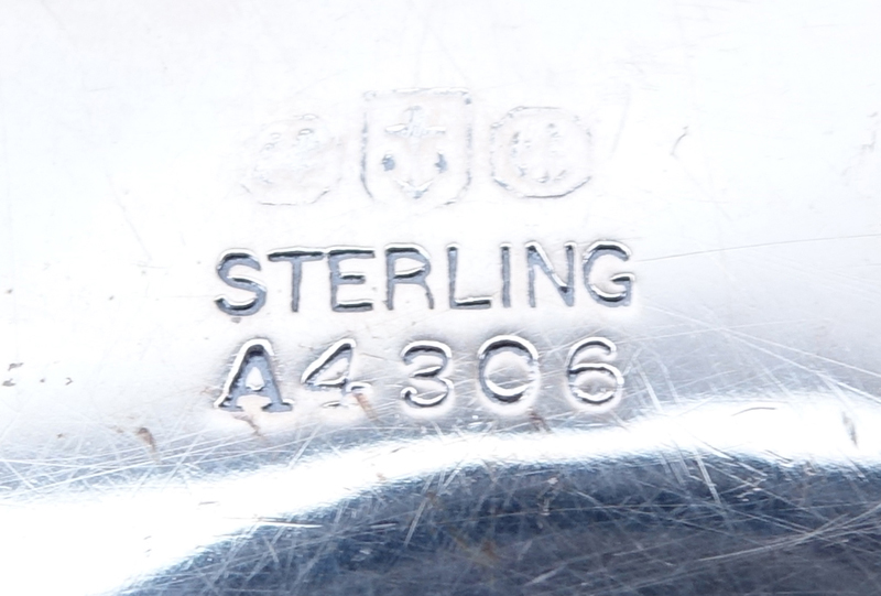 Grouping of Three (3) Sterling and Silver Plate Tableware.