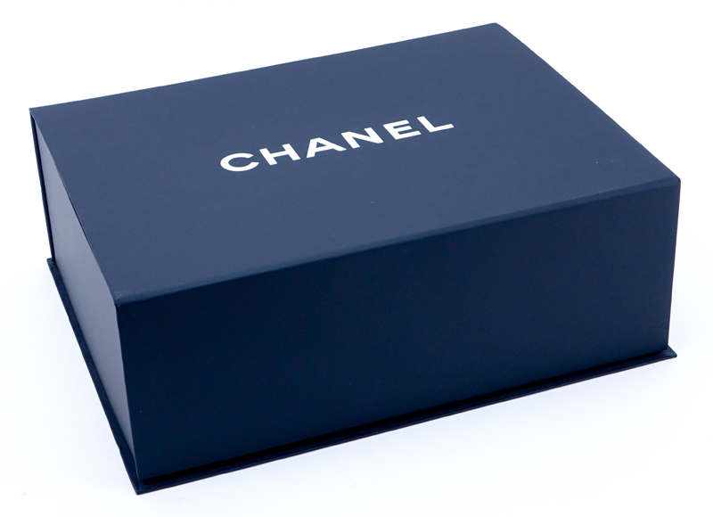 Chanel Dark Navy Python Jumbo Classic Double Flap Shoulder Bag.