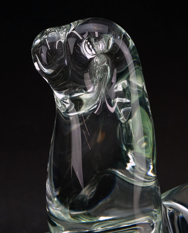 Collection of Two (2) Art Glass Tableware.