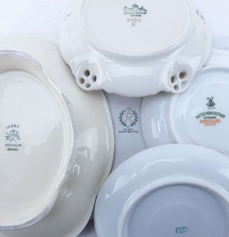 Seventeen (17) Piece   Porcelain Tableware.