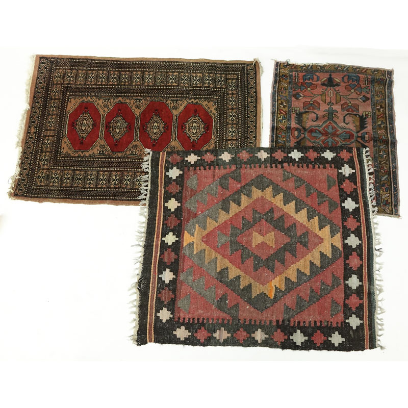 Collection of Three (3) Semi-Antique Rugs.