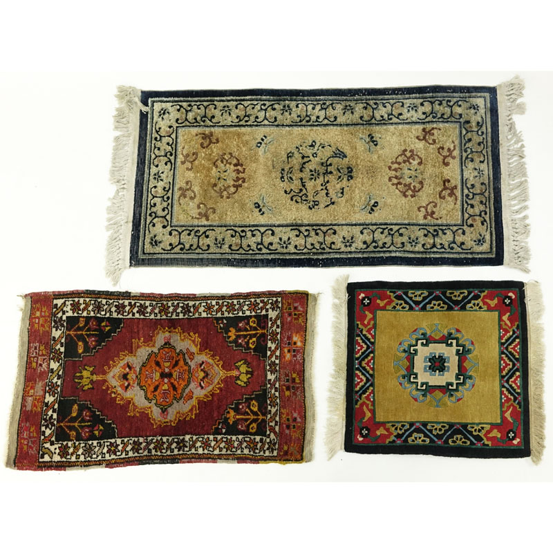 Collection of Three (3) Semi-Antique Rugs.