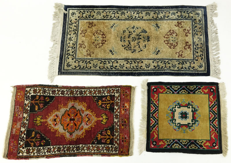 Collection of Three (3) Semi-Antique Rugs.