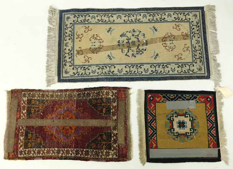 Collection of Three (3) Semi-Antique Rugs.