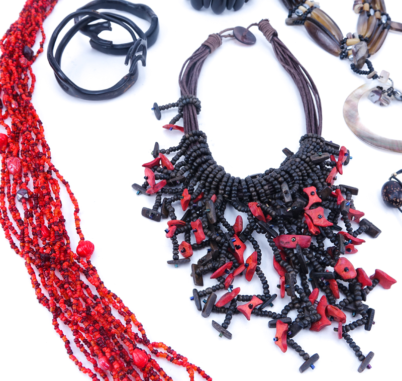 Eleven (11) Piece BOHO Costume Jewelry Lot.