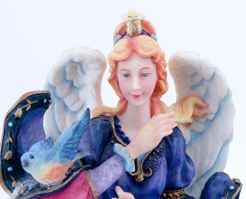 Collection of Two (2) Lenox Angel Figurines.