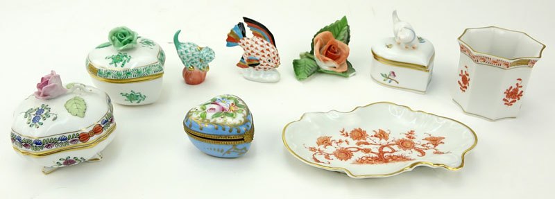 Collection of Nine (9) Porcelain Tableware.