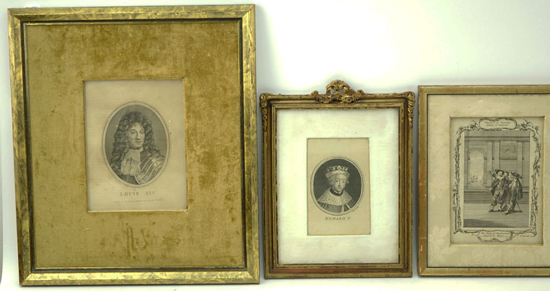 Grouping of Four (4) Antique or Vintage Artworks.