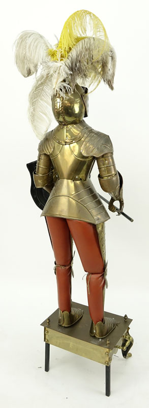 Vintage Maltese Knight In Armor Figure.