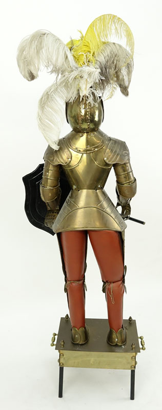 Vintage Maltese Knight In Armor Figure.