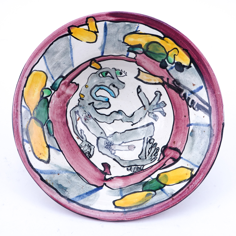 Michael Gross, American (born 1944) Ceramic Bowl. 