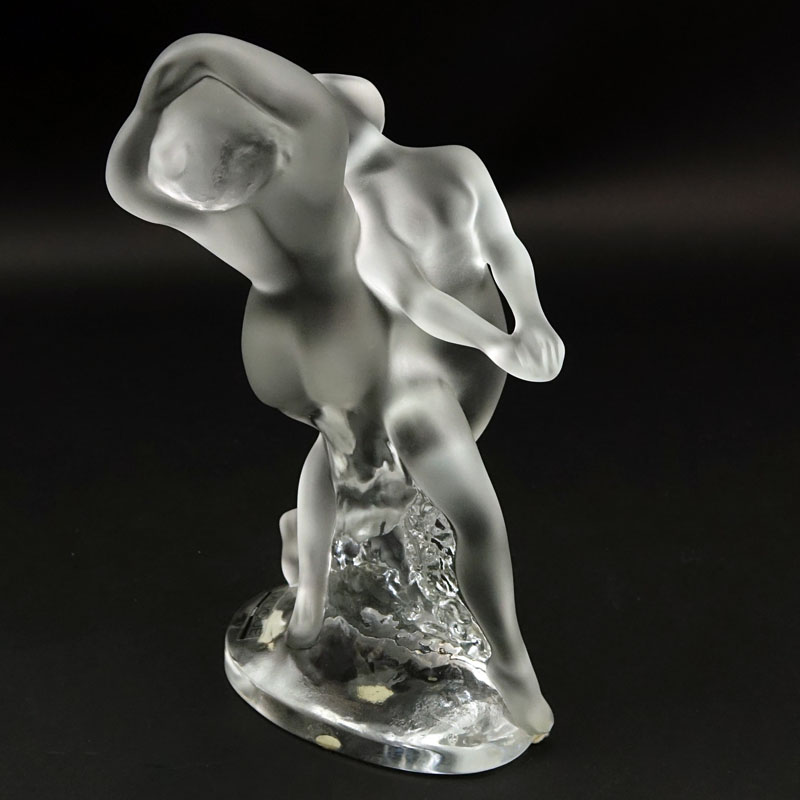 Lalique Deux Danseuses Crystal Group.