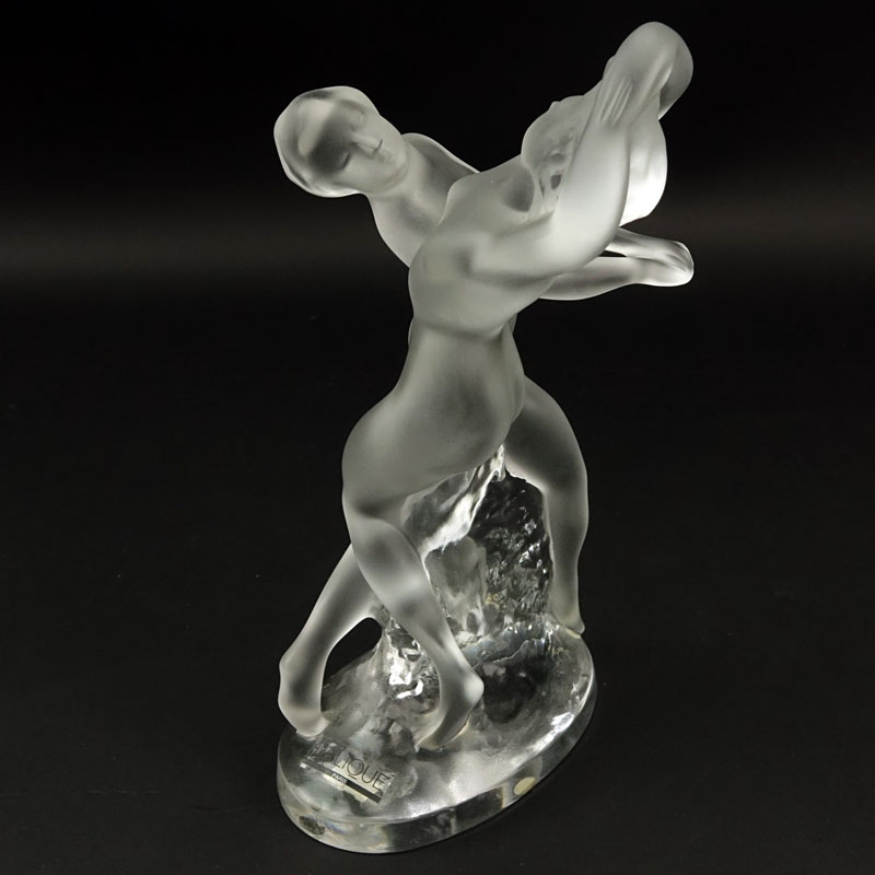 Lalique Deux Danseuses Crystal Group.