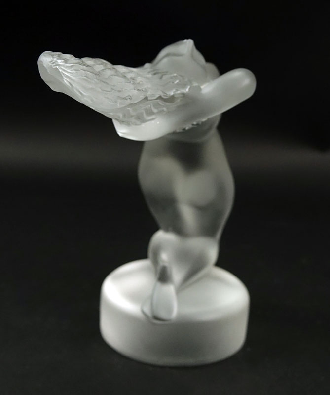 Lalique Crystal "Chrysis" (Medium) Female Nude Figurine.