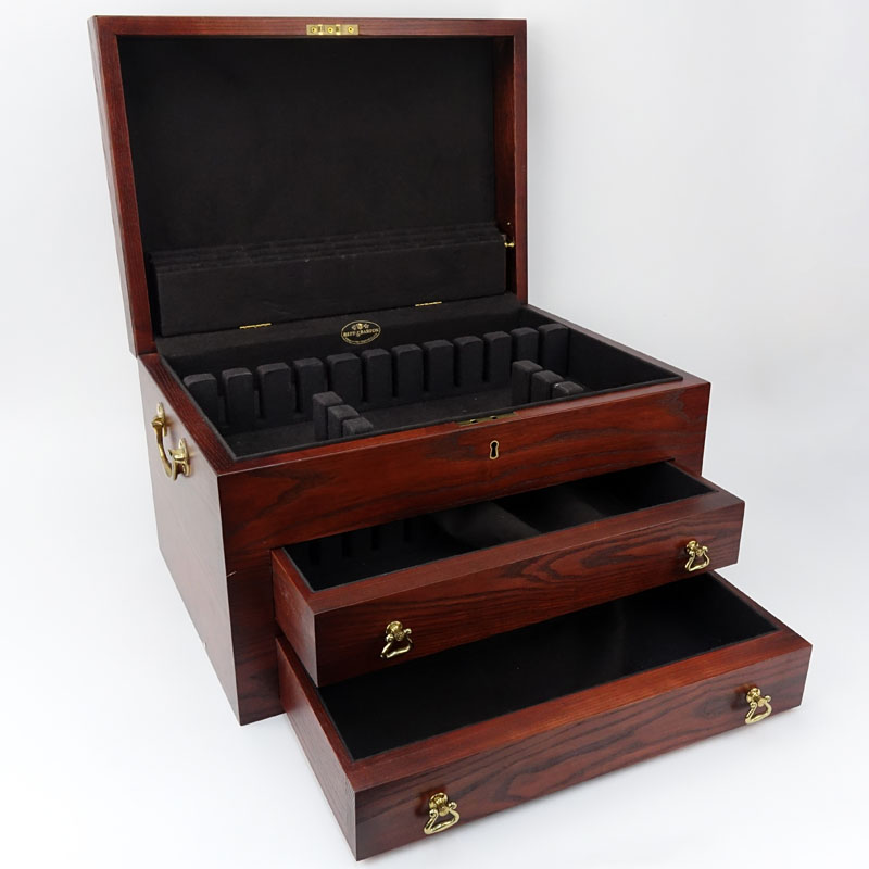 Reed and Barton Bristol Grande Flatware Storage Box.