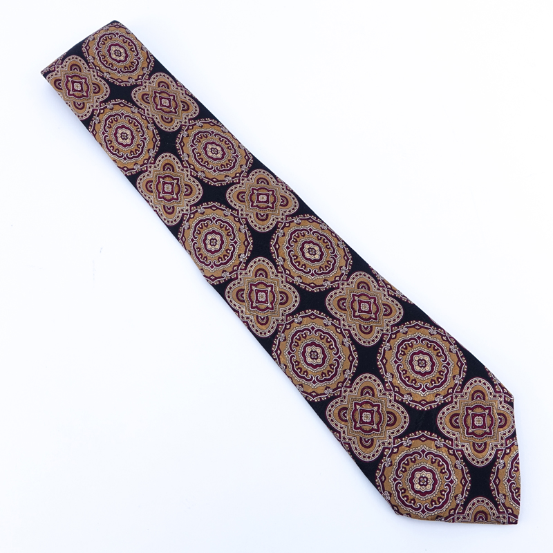 Stefano Ricci 100% Silk Patterned Tie.