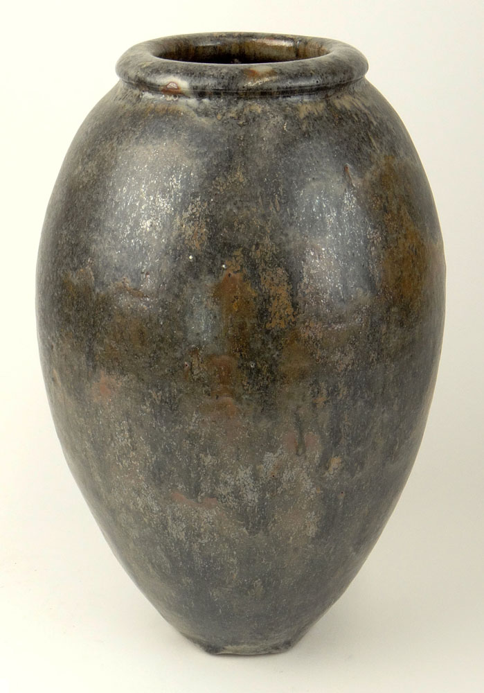 Hiroshi Nakayama, Japanese (20th Century) Large Glazed Ceramic Vase. 