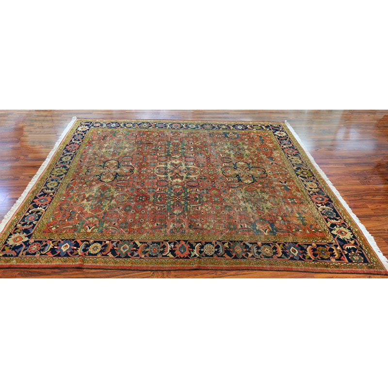 Antique Persian Sultanbad Rug.