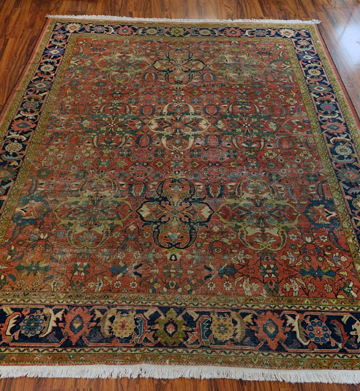 Antique Persian Sultanbad Rug.