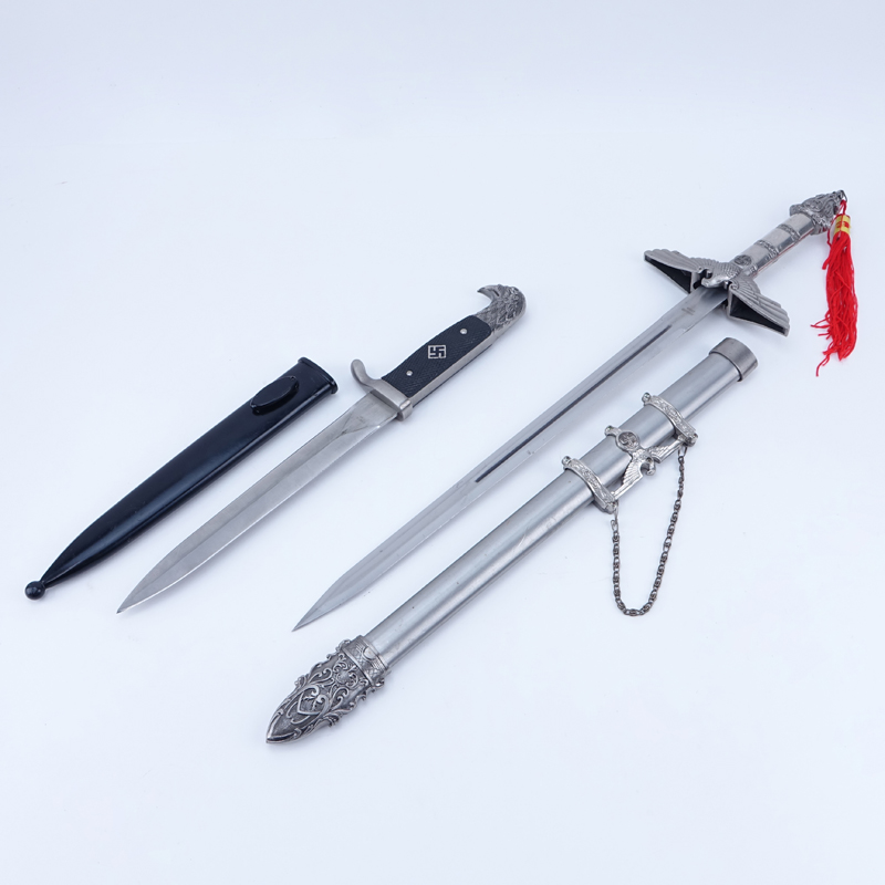Two (2) German Replica Daggers.