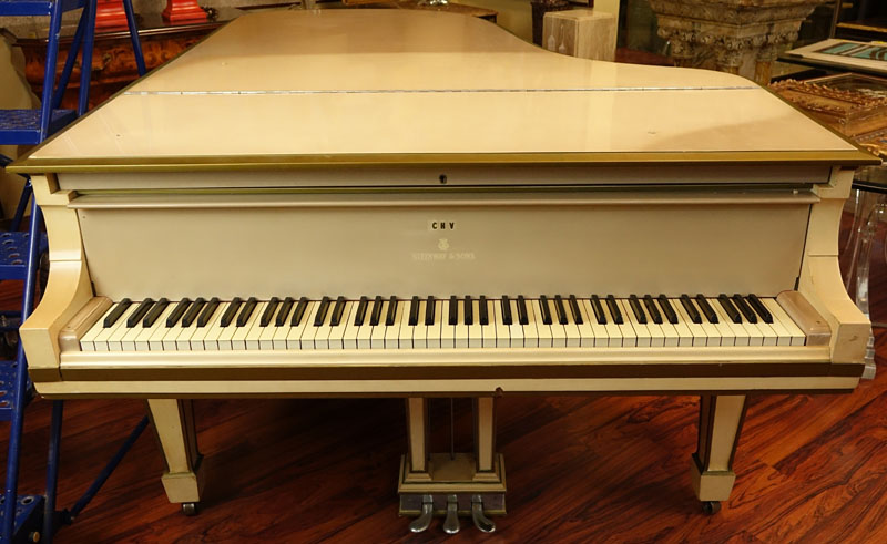 1911 Steinway & Sons Grand Piano Model B #145933 with Bench.