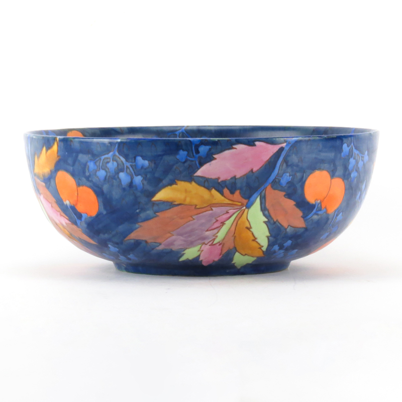 Carlton Ware Handcraft "Cherry" Pattern Pottery Bowl #3272. 