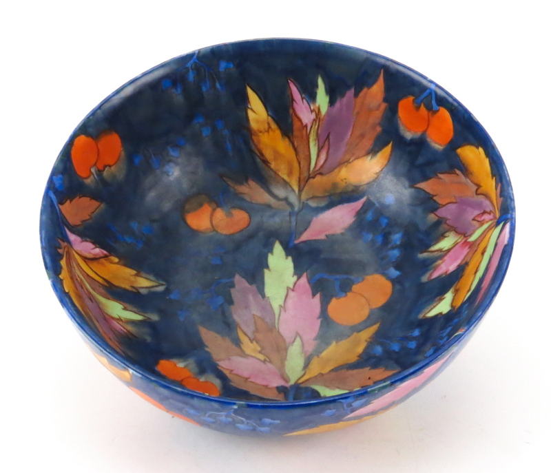 Carlton Ware Handcraft "Cherry" Pattern Pottery Bowl #3272. 