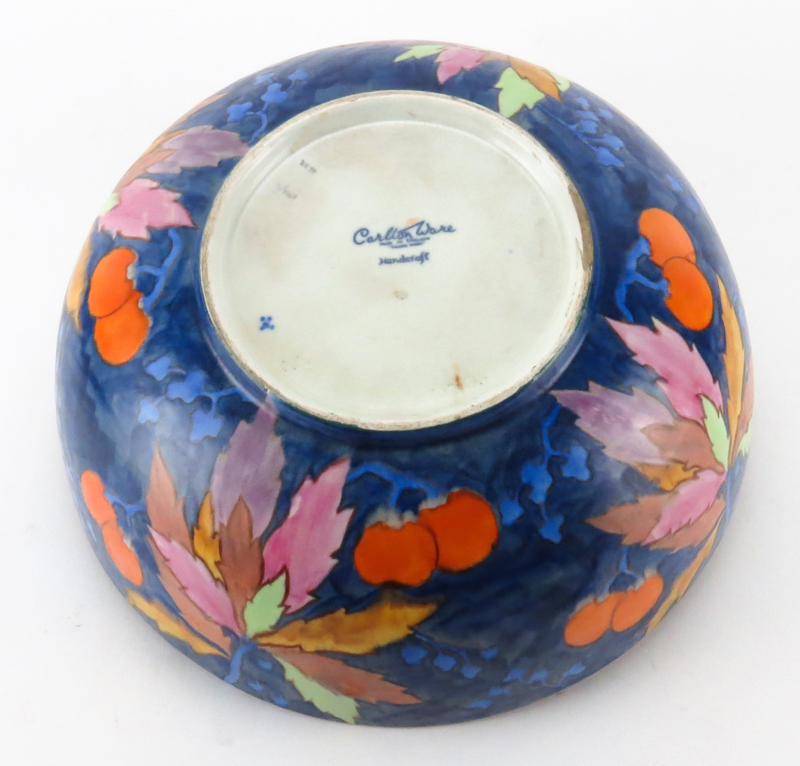 Carlton Ware Handcraft "Cherry" Pattern Pottery Bowl #3272. 