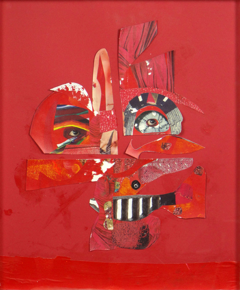 Pepe Mar, Mexican-American (20th-21st Century) Mixed Media/Collage. 