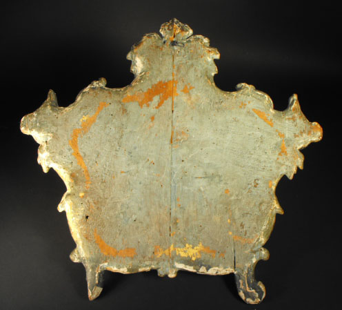 18/19th Century Wooden Plaque with Latin Article "Sacrum Convivium" Losses and Several Repairs. 