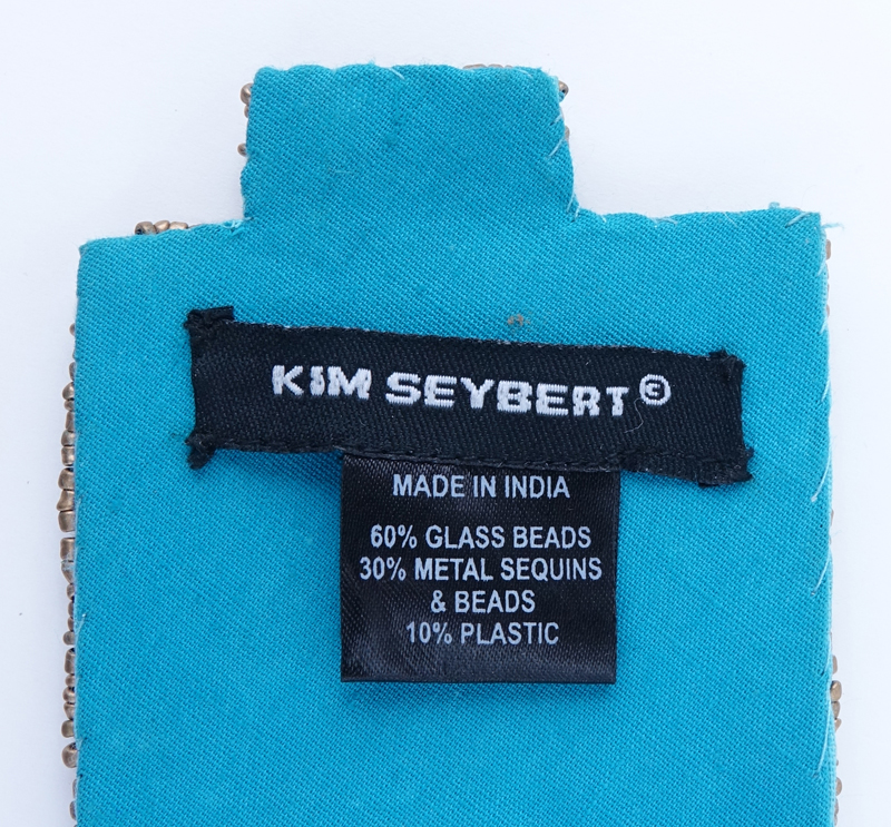 Kim Seybert Beaded and Sequins Table Runner.