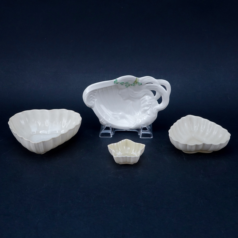 Collection of Miscellaneous Belleek Porcelain Tablewares.