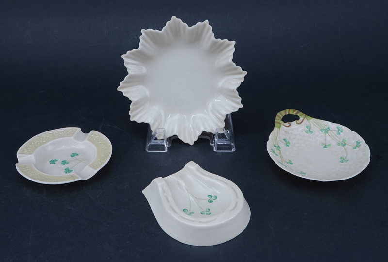 Collection of Miscellaneous Belleek Porcelain Tablewares.