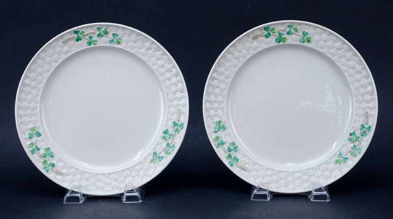 Collection of Miscellaneous Belleek Porcelain Tablewares.