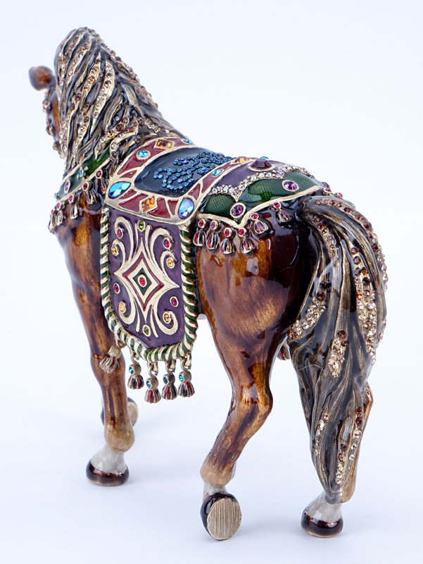 Jay Strongwater "Nativity Horse". 