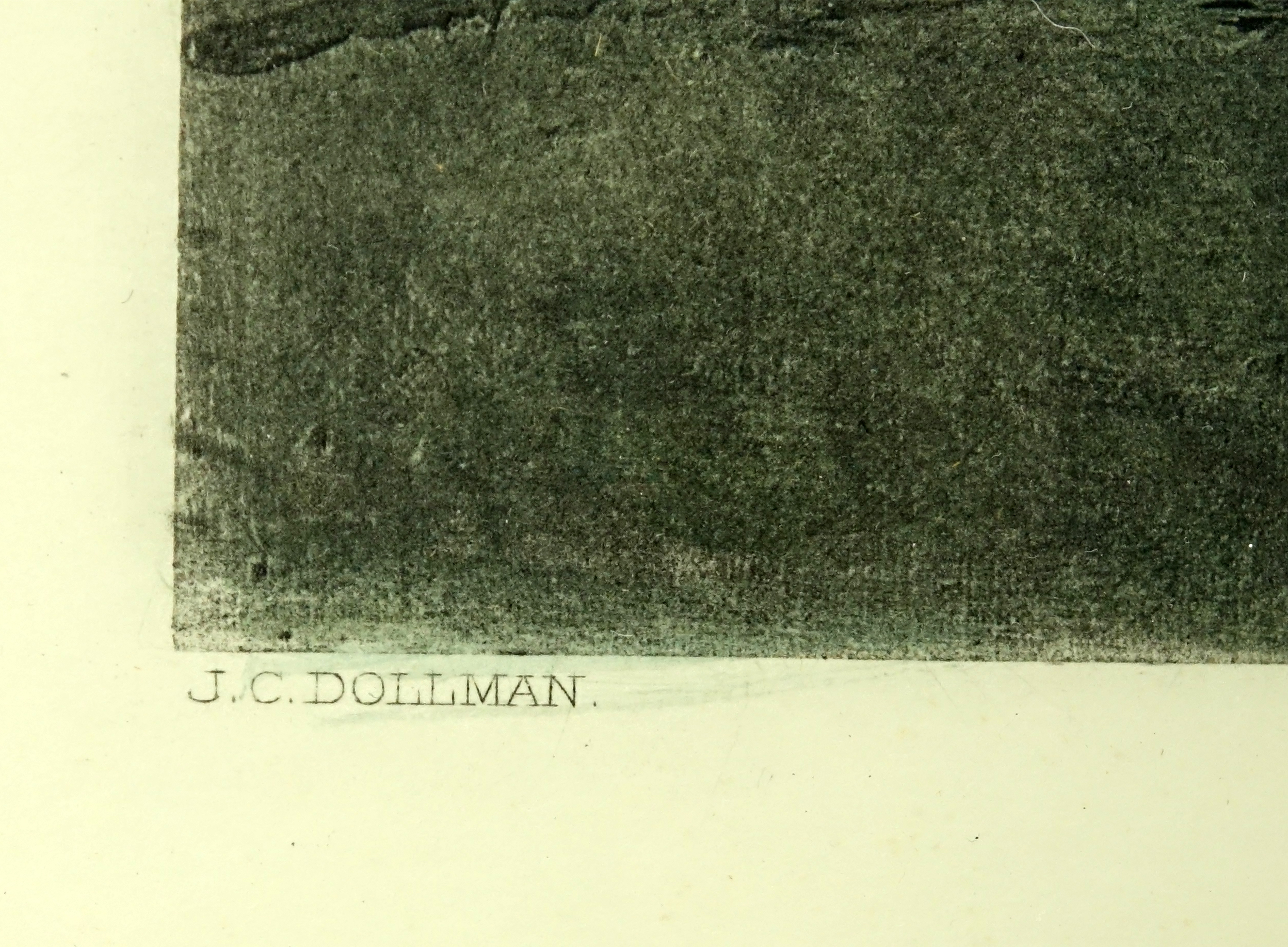 J.C. Dollman, British (1851-1934) "Polo" Color Engraving on Paper.