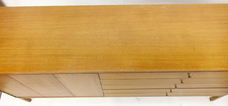 Paul McCobb for Calvin Group Mid Century Credenza. Multiple Drawers and Doors.