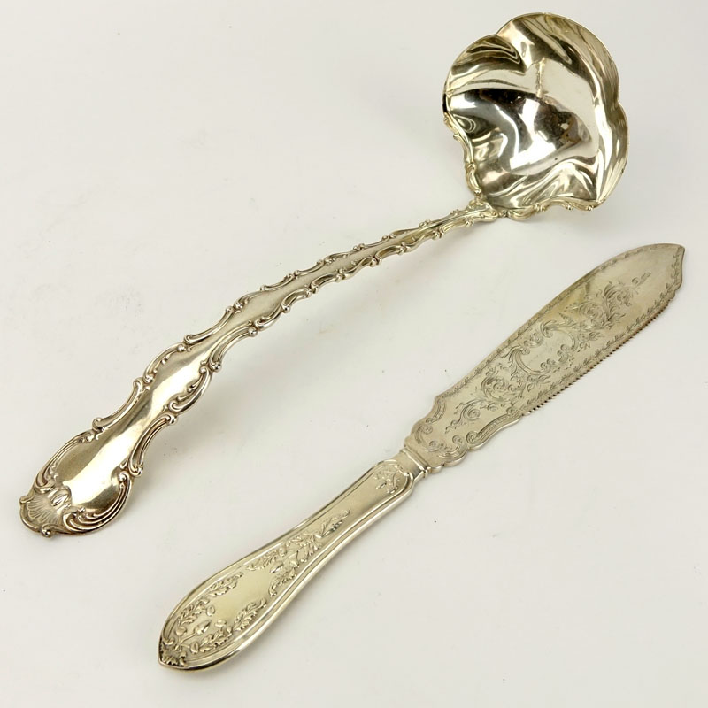 Two (2) Pieces Sterling Silver Serving Pieces.