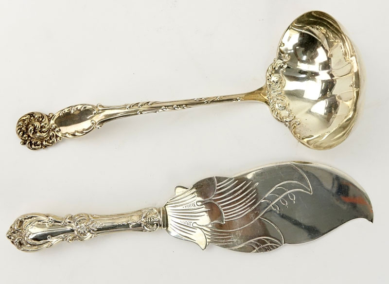 Two (2) Pieces Sterling Silver Serving Pieces.