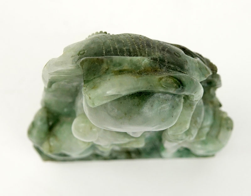 Chinese Carved Jade Shou Lao Figurine.