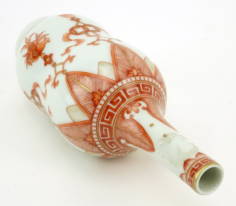 Chinese Republic Double Gourd Porcelain Vase.