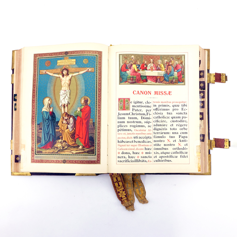 1929 Leather Bound Missale Romanum.