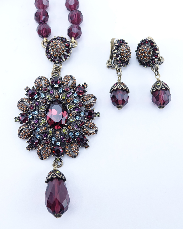 Collection of Seven (7) Pieces Designer Costume Jewelry.
