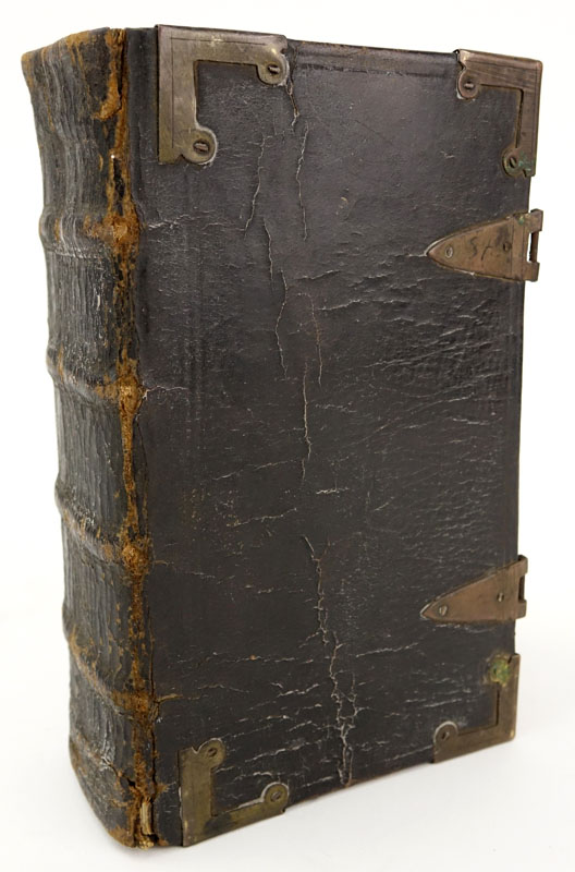 18th Century Book - "Breviarium Romanum"  Francisci Capucinorum. IN-12. Published 1760 -  Andream Stadler. 