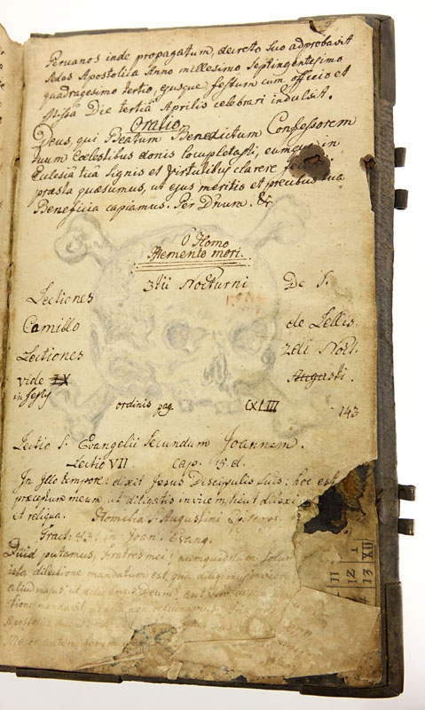 18th Century Book - "Breviarium Romanum"  Francisci Capucinorum. IN-12. Published 1760 -  Andream Stadler. 