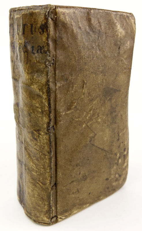 17th Century Book - "Acci Plauti Comoediae" - Maccius Titus Plautus. IN-32. Published 1652 - Ludovic Elzevire. 